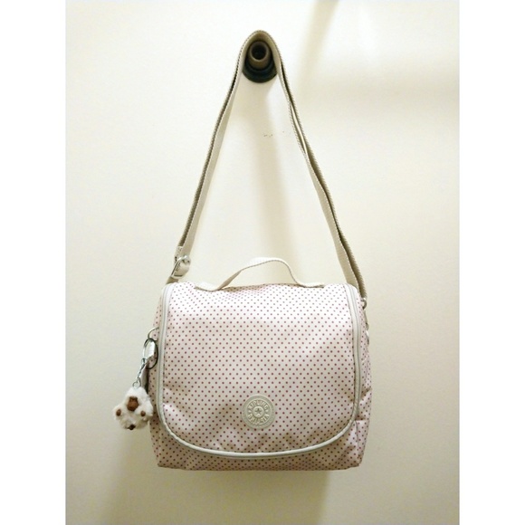 Kipling Handbags - Kipling Dot Pink Lunch Bag NWT